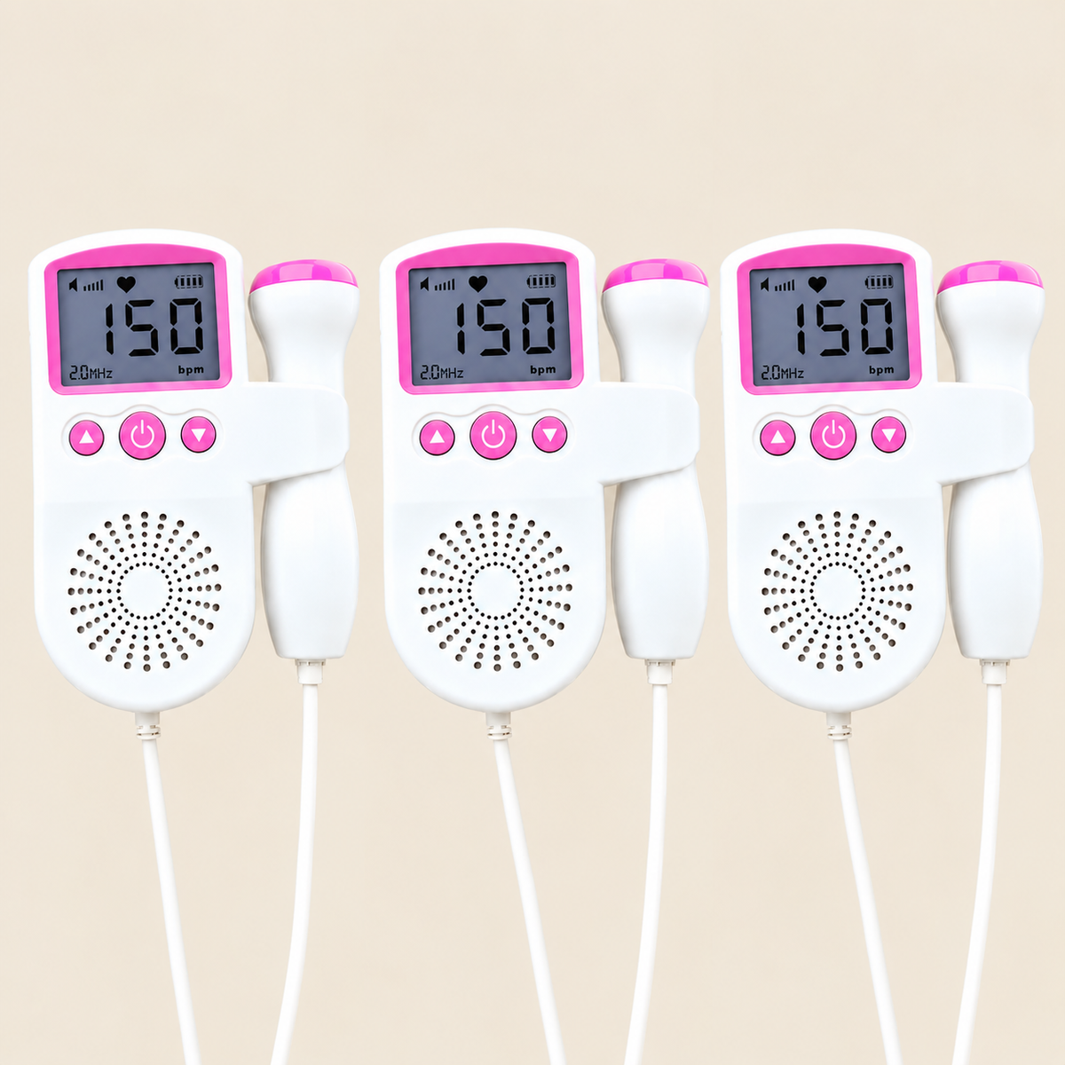 Doppler Fetal Portátil - AQORA BabyHeart™